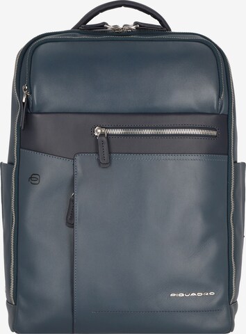 Piquadro Rucksack 'Cary' in Blau: predná strana