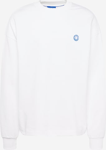 Sweat-shirt 'Ninnyo' HUGO en blanc : devant