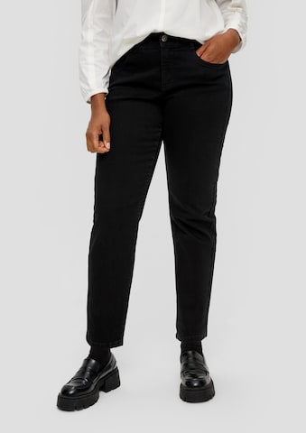 TRIANGLE Slim fit Jeans in Black: front