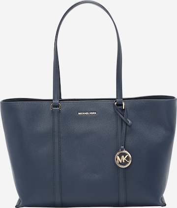 MICHAEL Michael Kors - Mala de ombro 'TEMPLE' em azul: frente