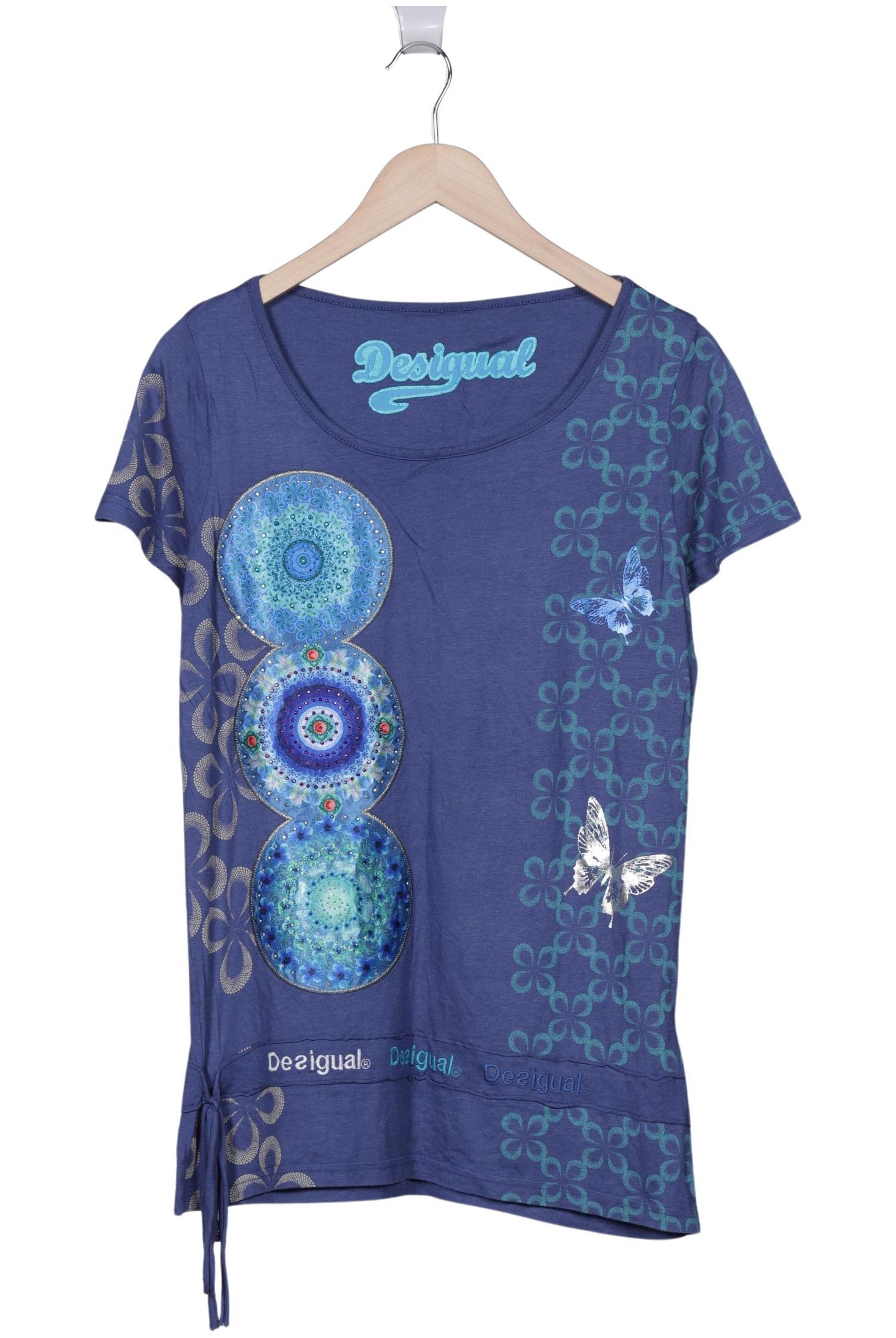 Desigual T-Shirt XL in Blau