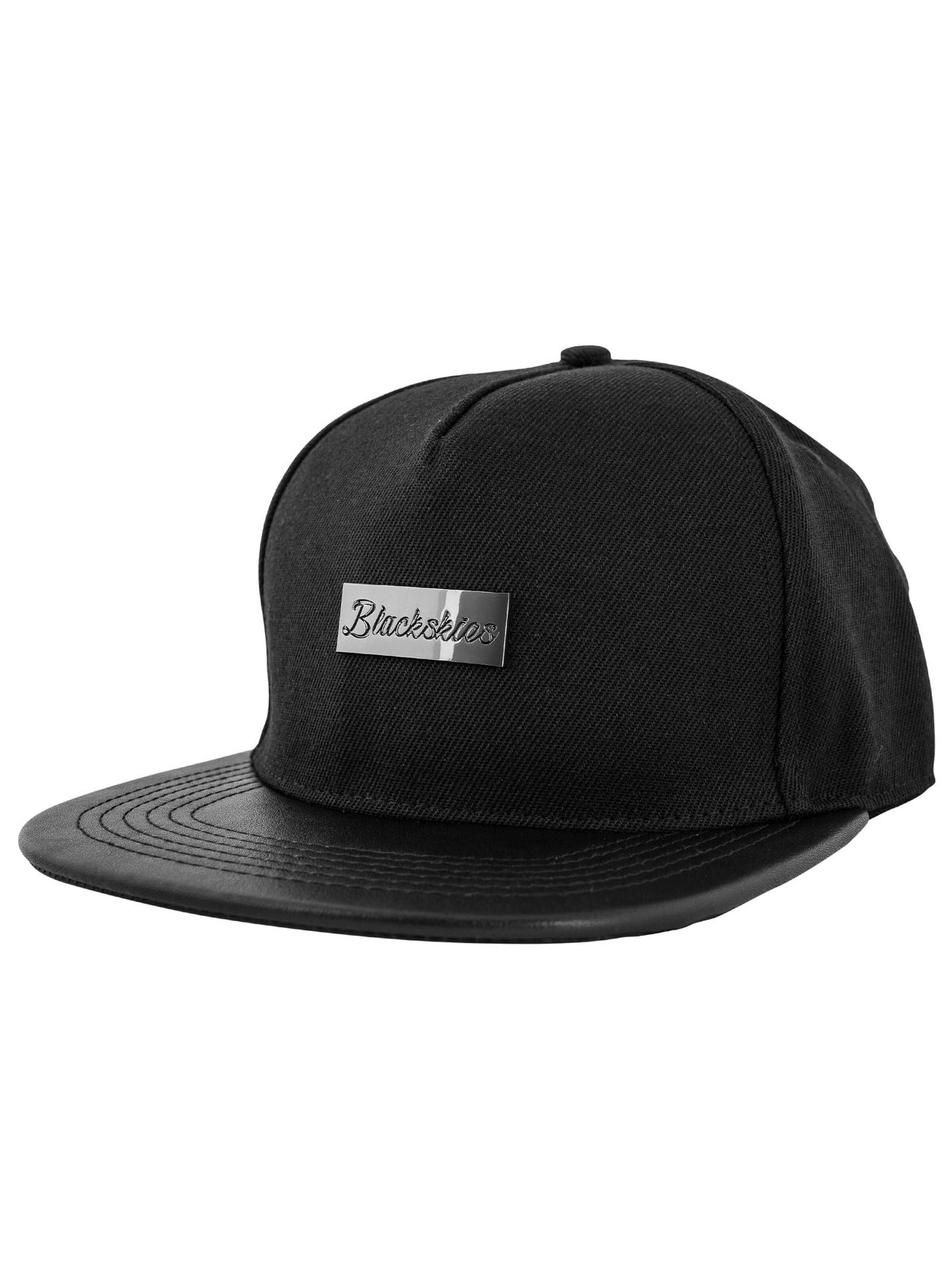 Blackskies Cap 'Vanguard' in Black: front