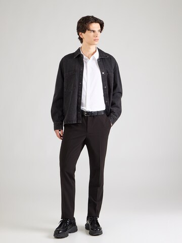 Coupe regular Chemise Calvin Klein en blanc