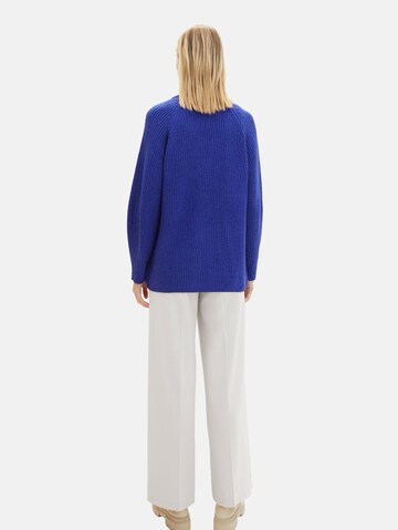 TOM TAILOR Knit Cardigan in Blue