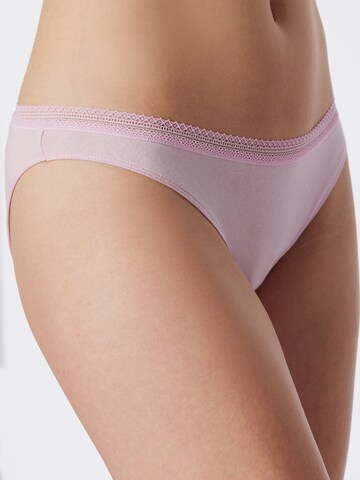 SCHIESSER Panty ' Cotton Lace ' in Beige