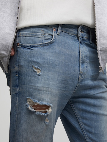 Pull&Bear Regular Jeans in Blau