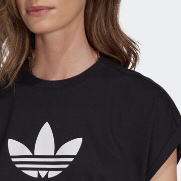 ADIDAS ORIGINALS Shirt 'Adicolor Classics Trefoil' in Zwart