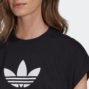 ADIDAS ORIGINALS T-Shirt 'Adicolor Classics Trefoil' in Schwarz