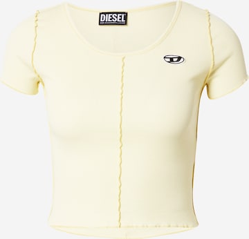 DIESEL Shirts 'RIBBY' i gul: forside