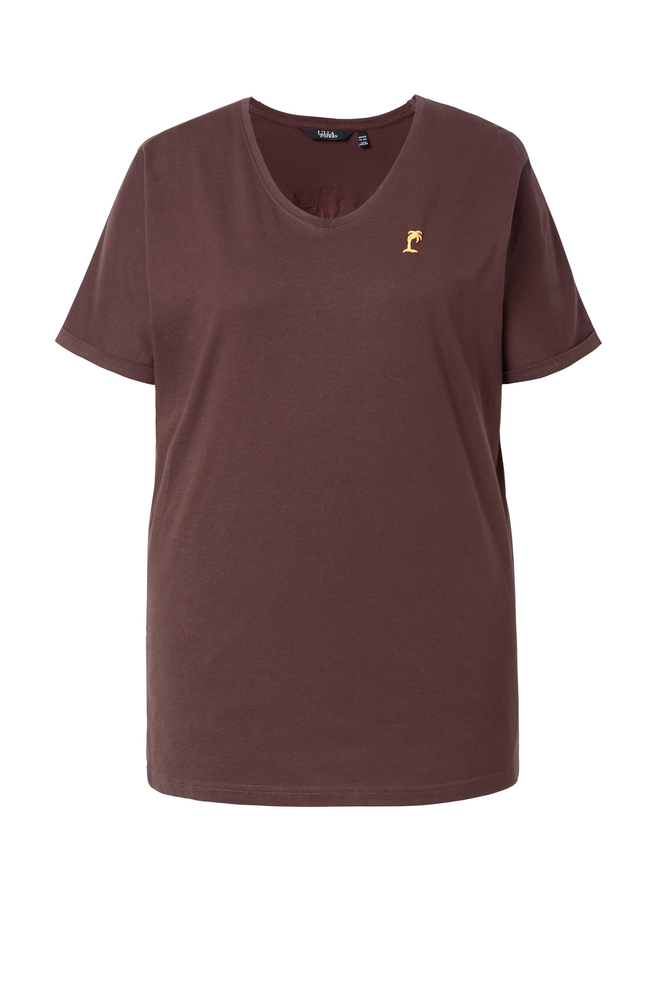 Ulla Popken Shirt in Brown: front