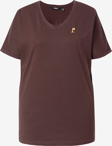 Ulla Popken Shirt in Brown: front
