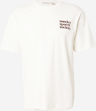 Only & Sons Paita 'ONSCAP' koossa XS värissä suklaa / valkoinen, Tuotenäkymä