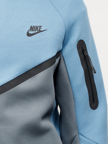 Nike Sportswear Mikina 'Tech Fleece' – modrá