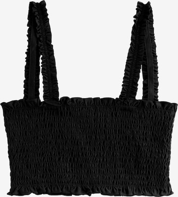 juoda Next Bikinio viršutinė dalis: priekis