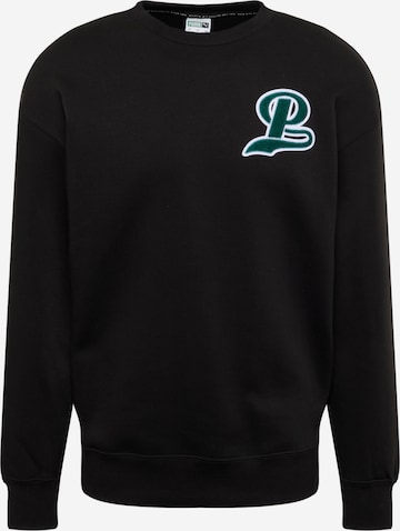 PUMA Sportsweatshirt in Schwarz: predná strana