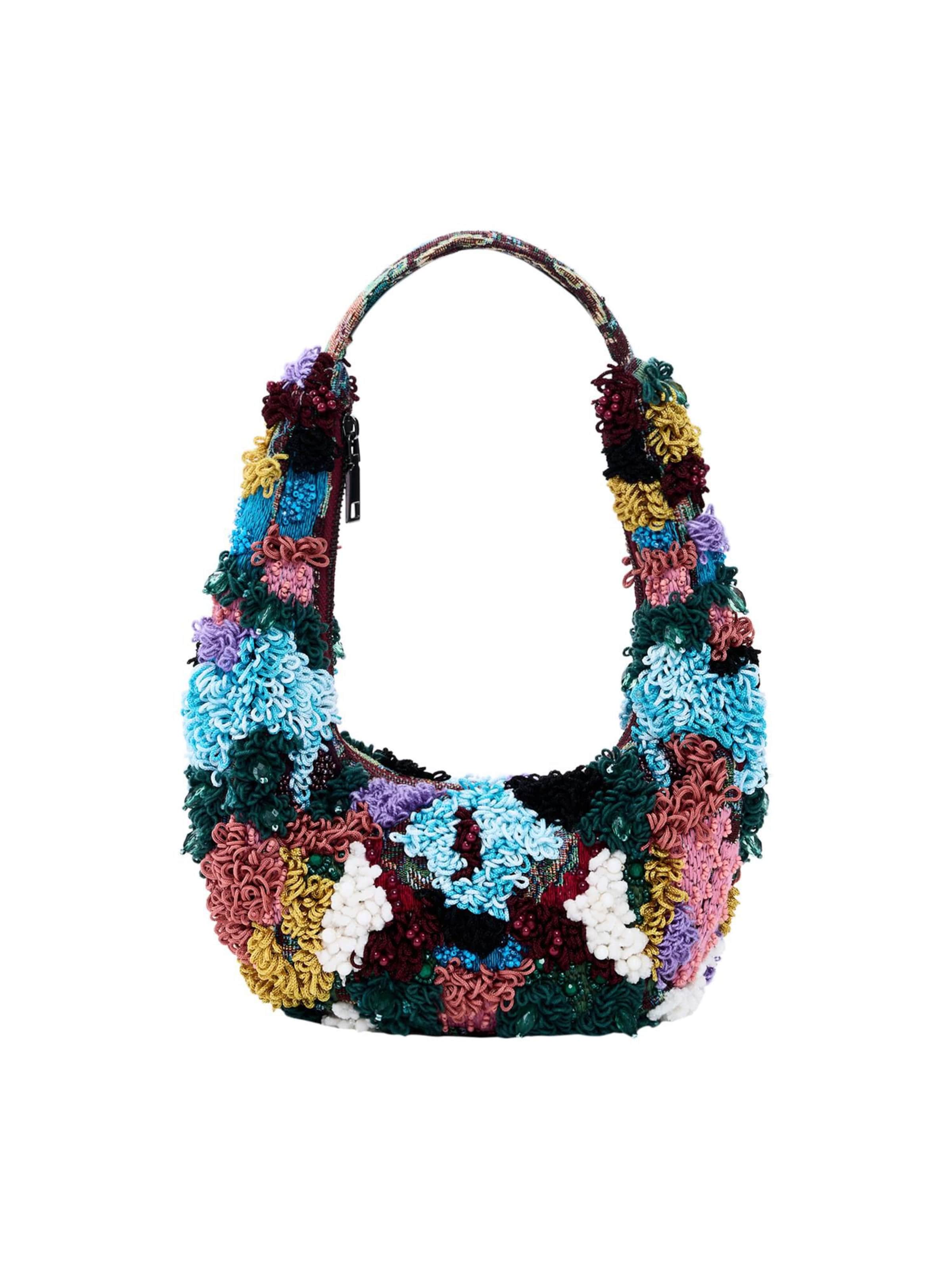 Borsa a spalla di Desigual in colori misti: frontale