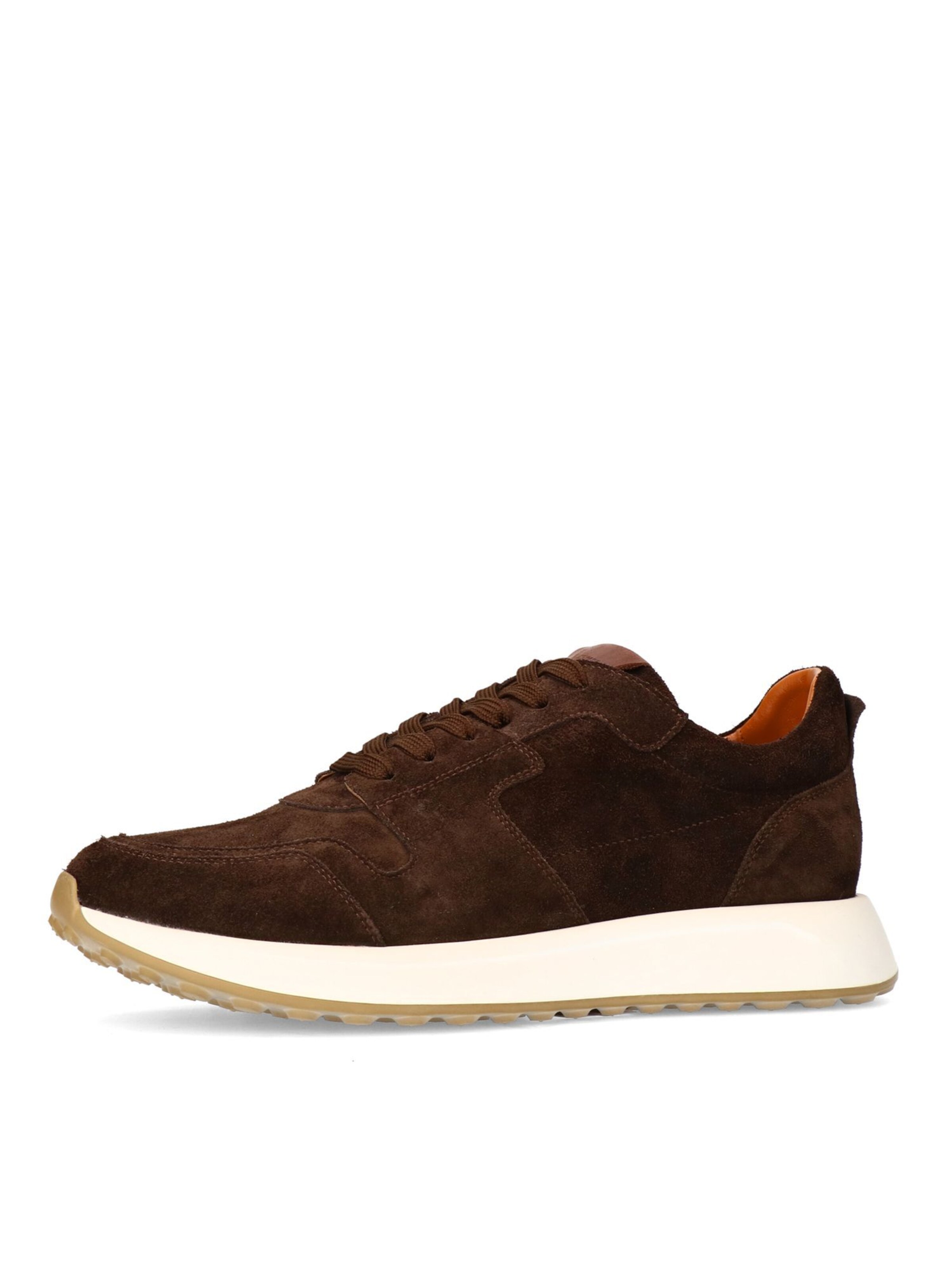 MANFIELD Sneaker in Braun: Vorderseite