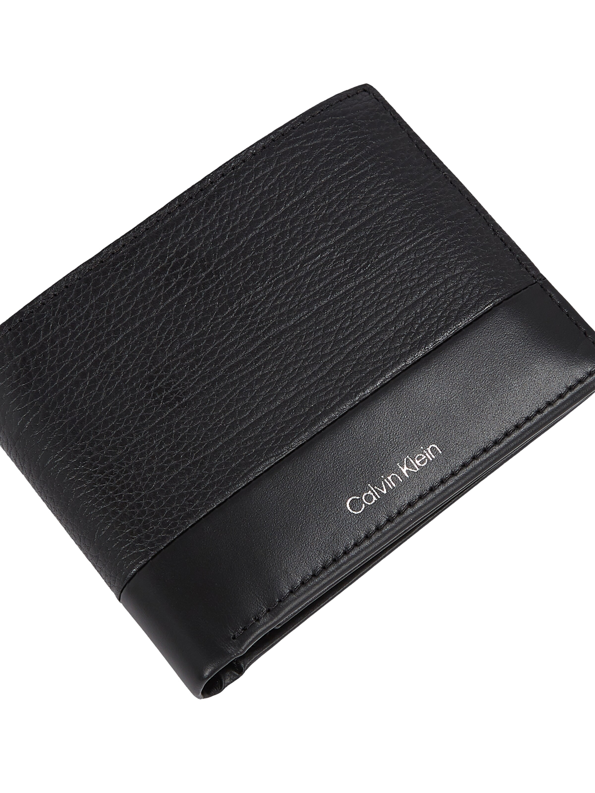 Porte-monnaies 'Subtle Mix Trifold' Calvin Klein en noir