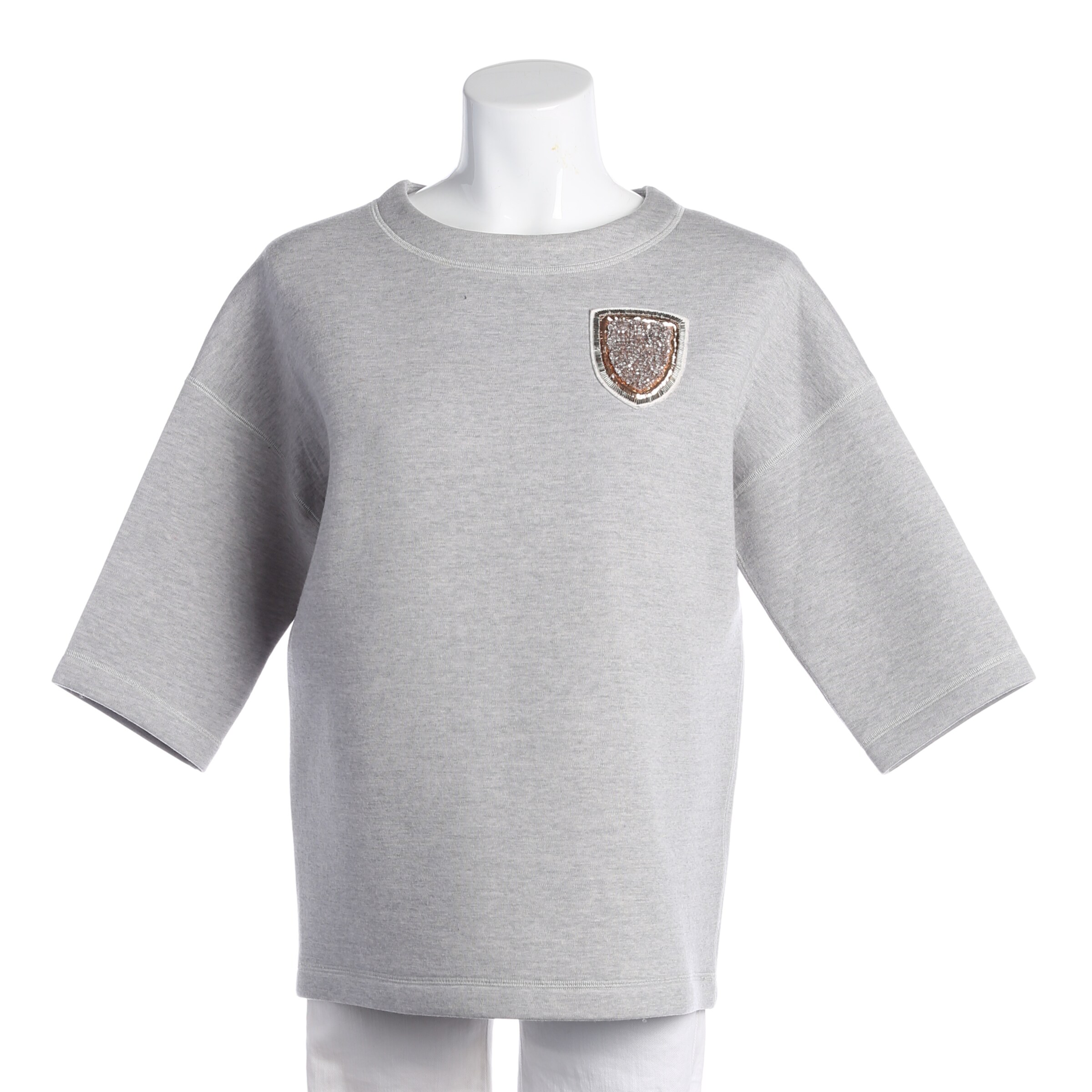 Dior Sweatshirt / Sweatjacke in XS in grau, Produktansicht