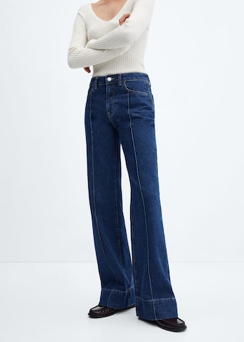 MANGO Wide leg Jeans 'laila' in Blue