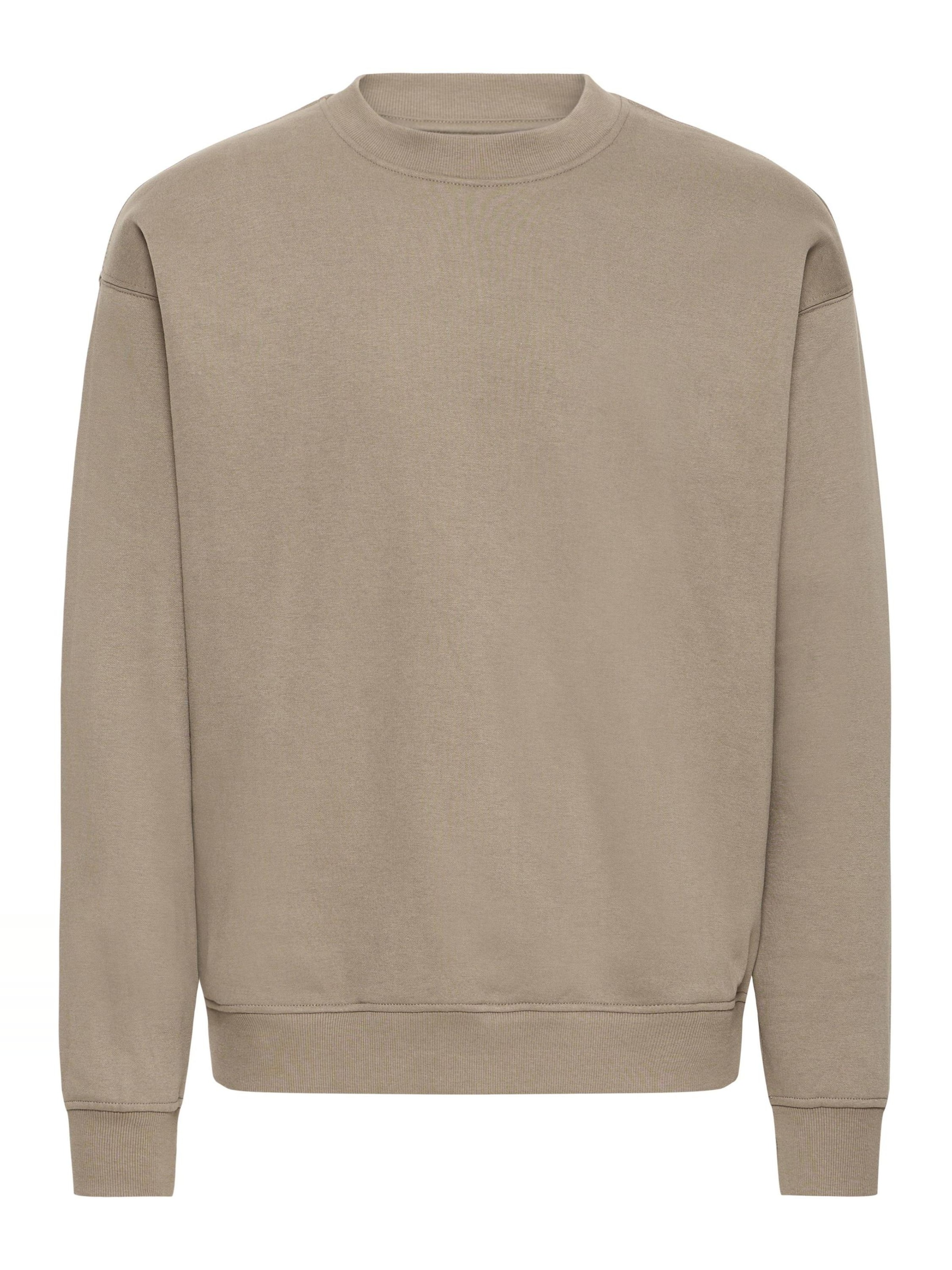 Pull-over 'Lenz' !Solid en vert : devant