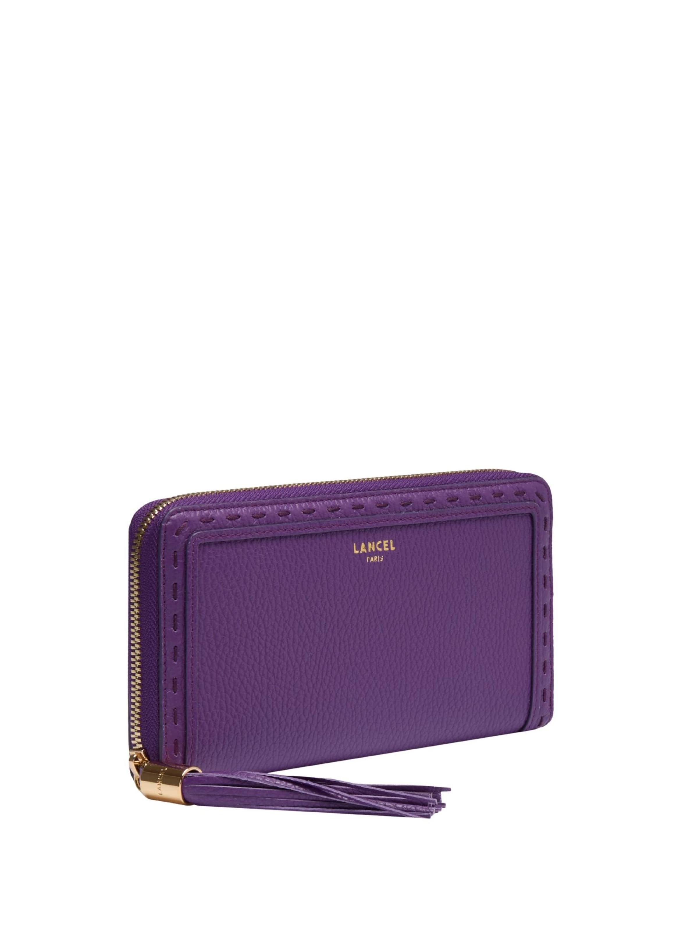 Lancel Wallet in Purple