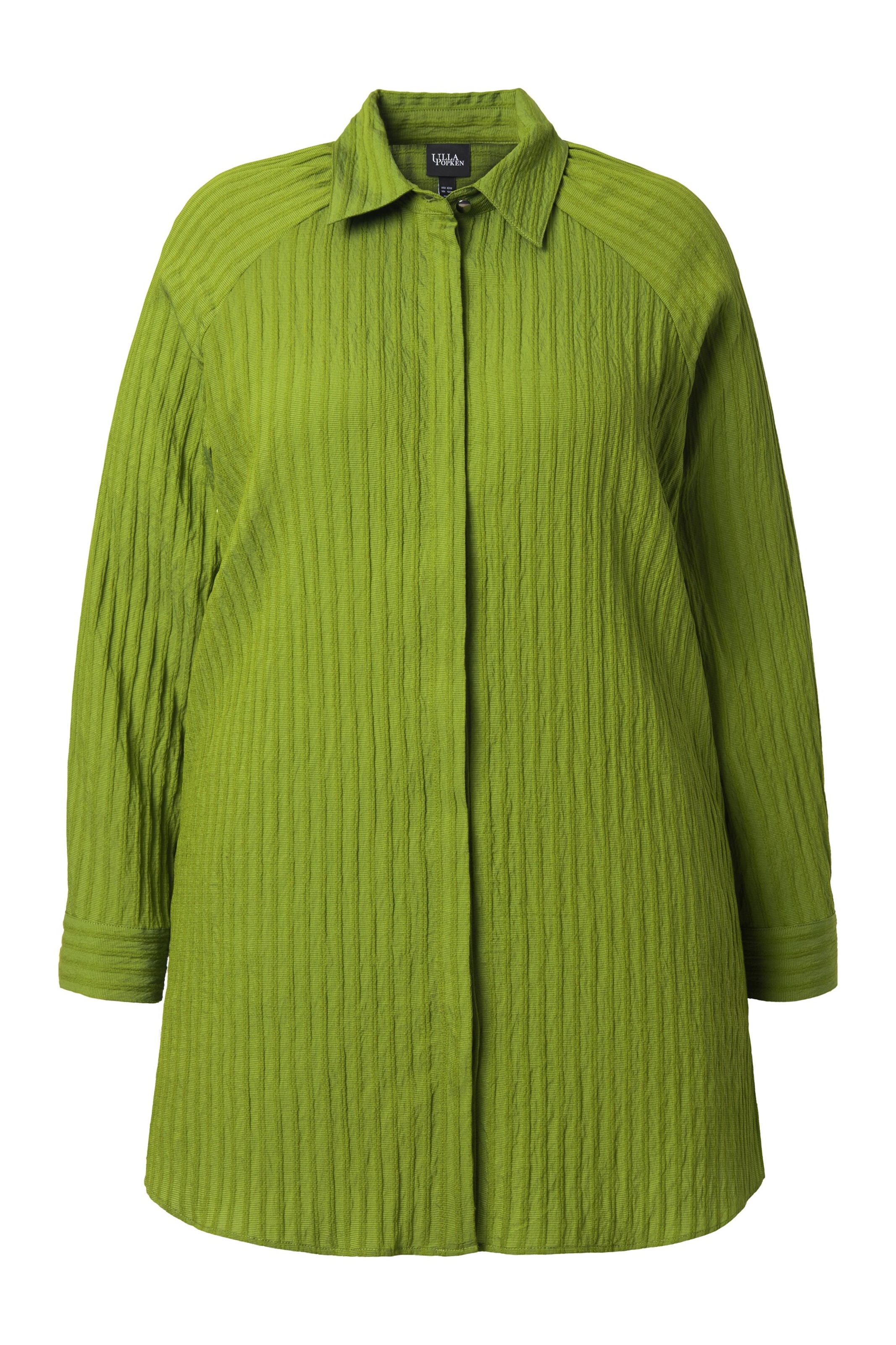 Ulla Popken Blouse in Groen: voorkant