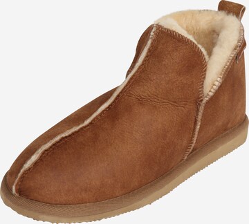 SHEPHERD Slipper 'Annie' in Brown: front