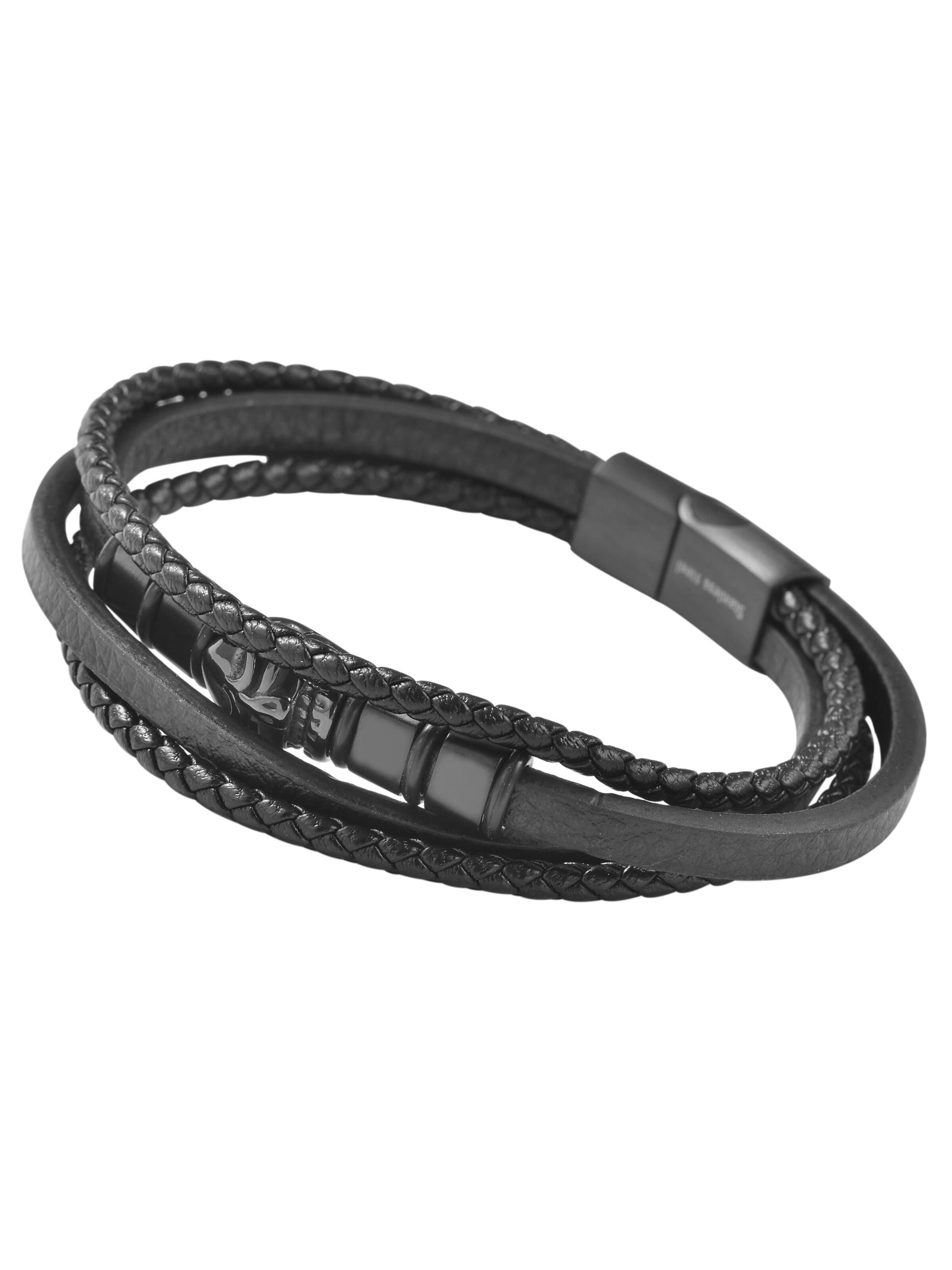 Akzent Bracelet in Black: front