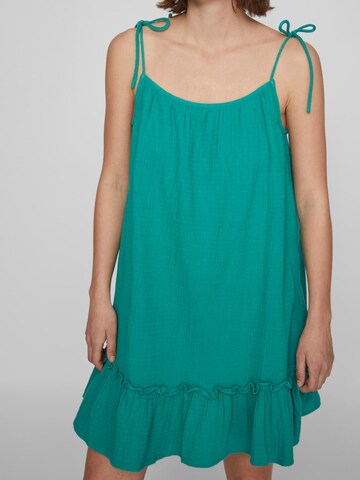 VILA Summer Dress 'Lania' in Green