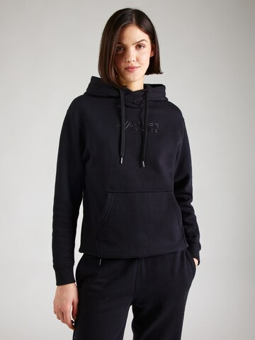 ASICS Athletic Sweatshirt in Black: front