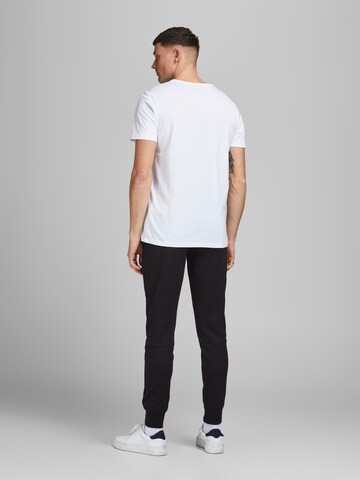 JACK & JONES Дънки Tapered Leg Панталон 'Will' в черно