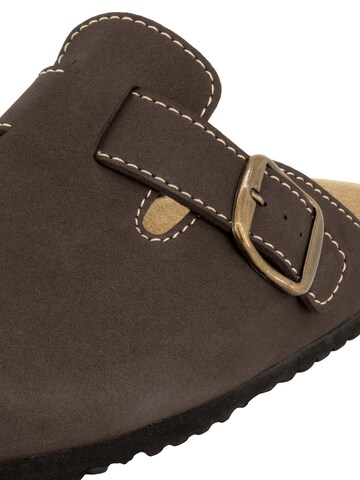 SUPERSOFT by Indigo Clogs 'Classic'‌‌‌‌‌‌‌‌‌‌ in Braun