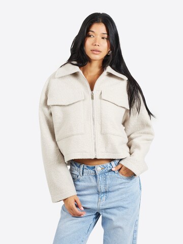 Giacca di mezza stagione di BRAVE SOUL in grigio: frontale