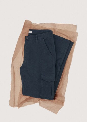 MANGO TEEN Regular Pants in Blue