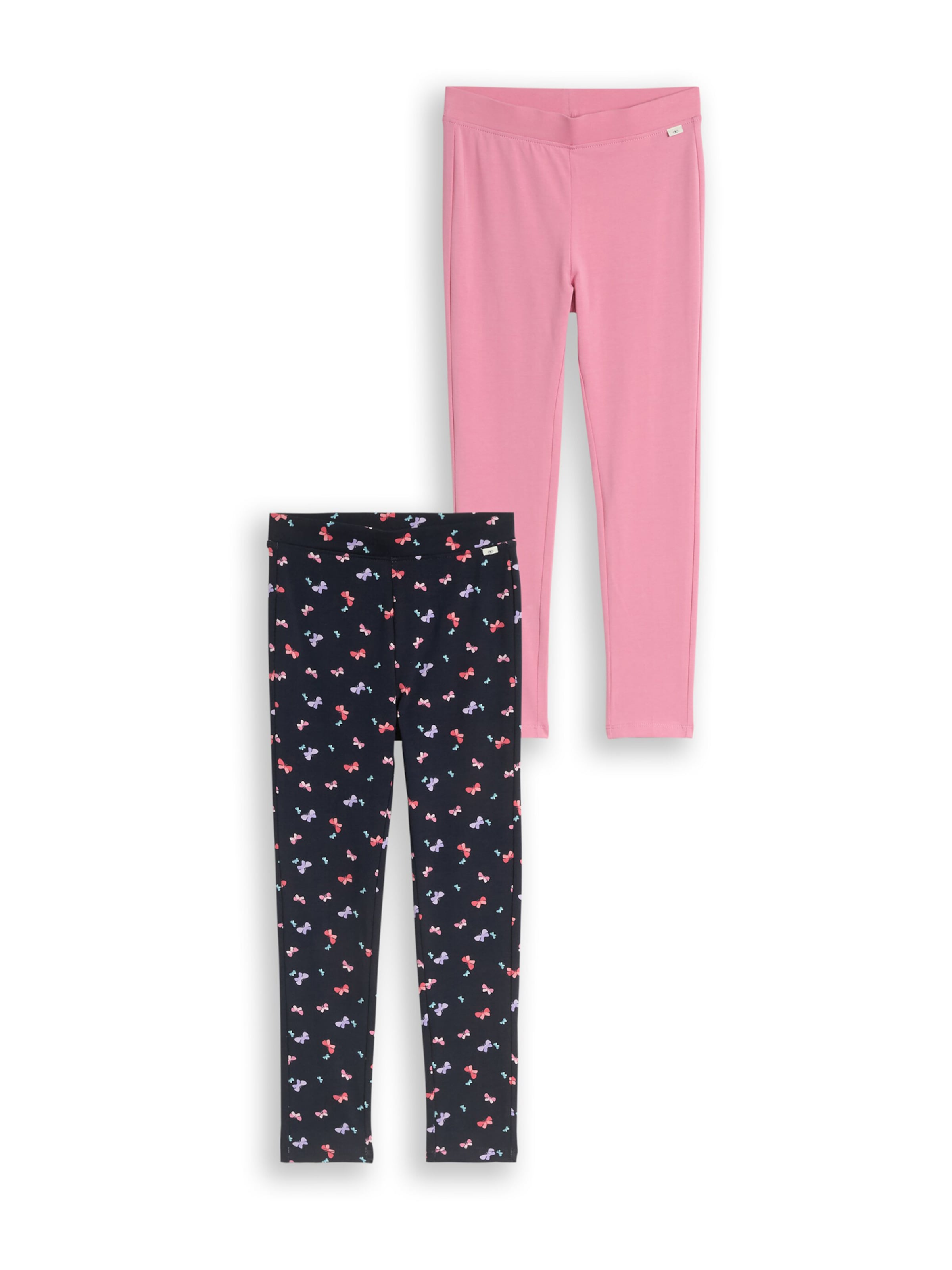 TOM TAILOR - Skinny Leggings em azul: frente