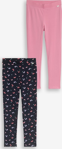 Skinny Leggings TOM TAILOR en bleu : devant