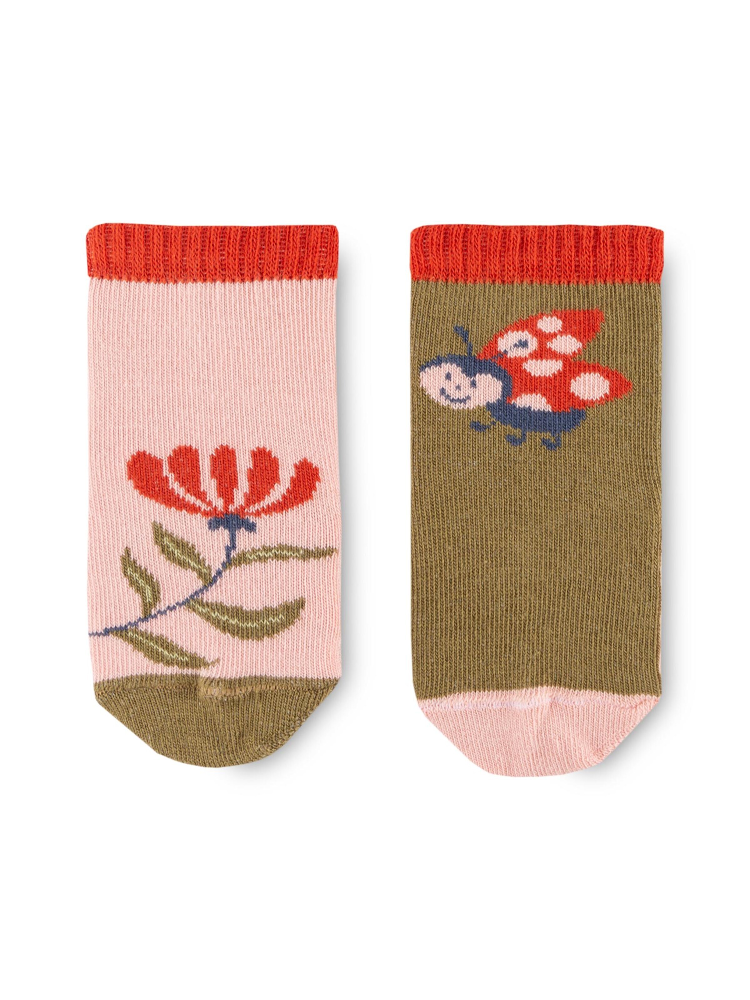 SIGIKID Socken 'Socken-Set 3er happy ladybug'‌‌‌ in Mischfarben