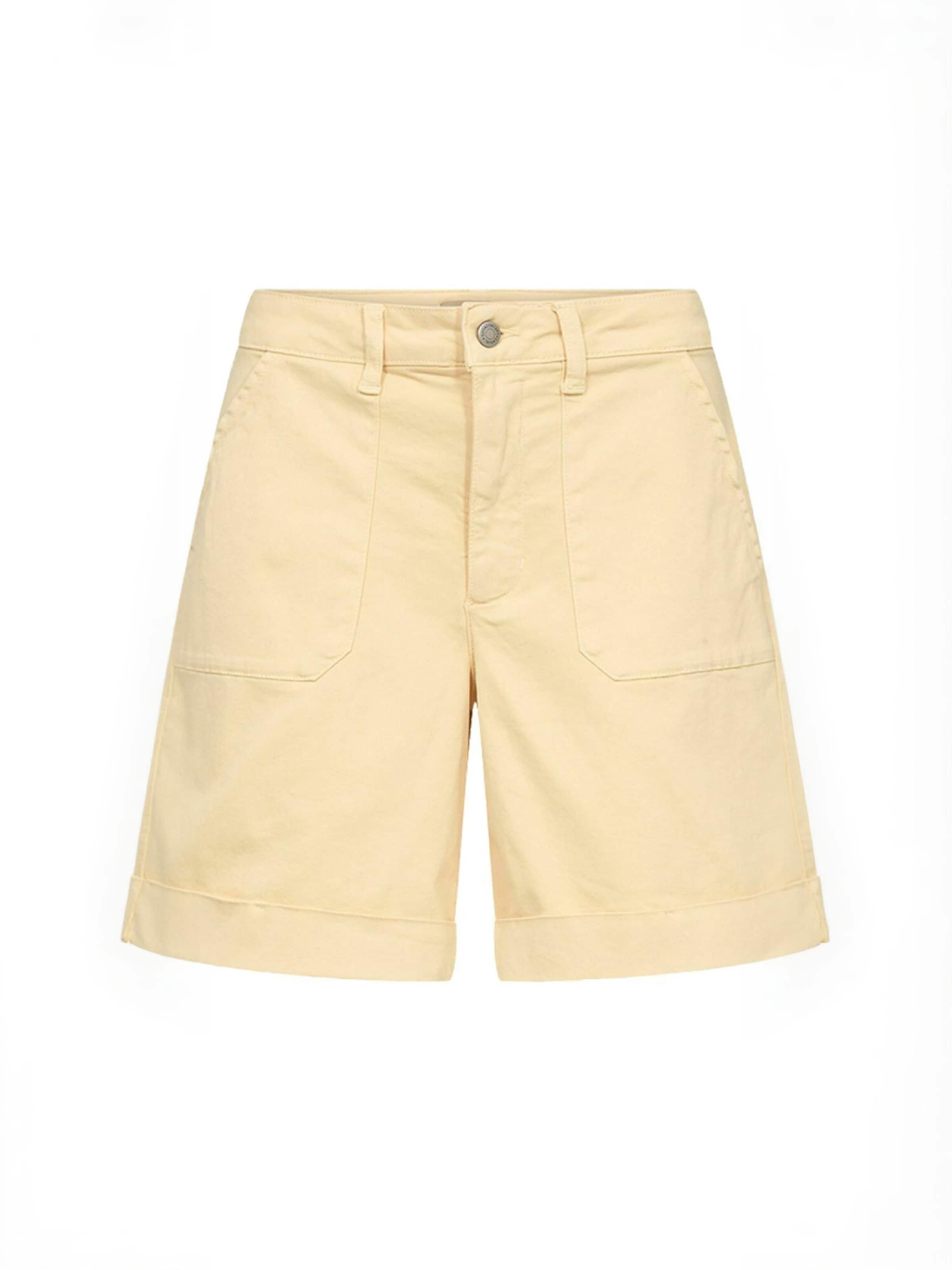 Pantalon 'Erna' Soyaconcept en jaune : devant