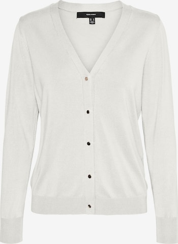 VERO MODA Strickjacke 'SILJE' in Weiß: Vorderseite
