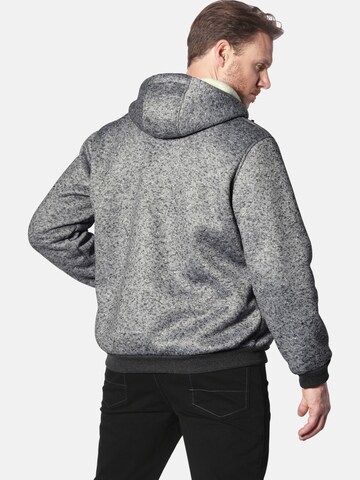 Jan Vanderstorm Sweat jacket ' Mikrikson ' in Grey