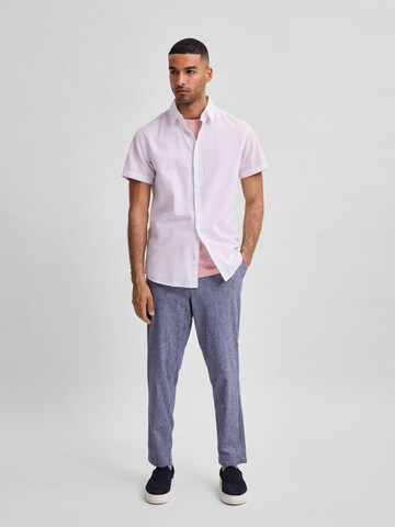 balta SELECTED HOMME Standartinis modelis Marškiniai