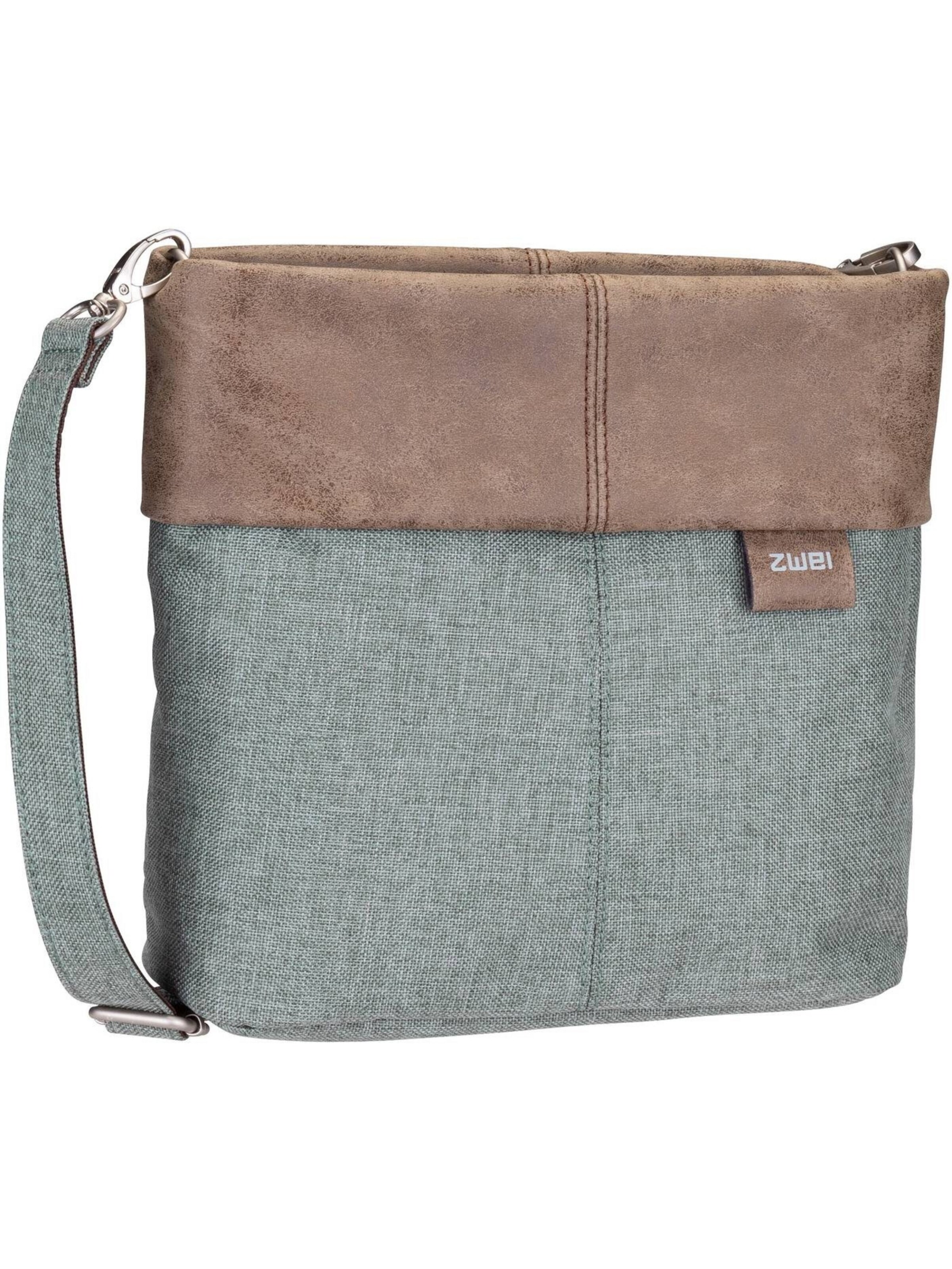 ZWEI Umhängetasche 'Olli' in Grau: Vorderseite