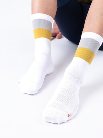 Occulto Athletic Socks 'Rennrad' in White