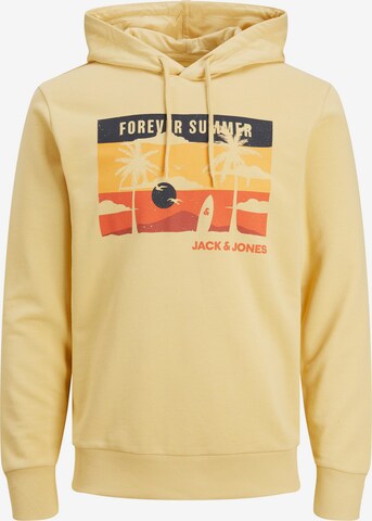 JACK & JONES Sweatshirt 'Summer' in Orange: front