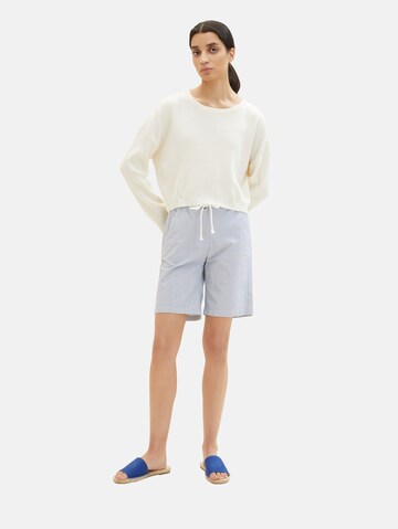 TOM TAILOR Regular Shorts in Blau