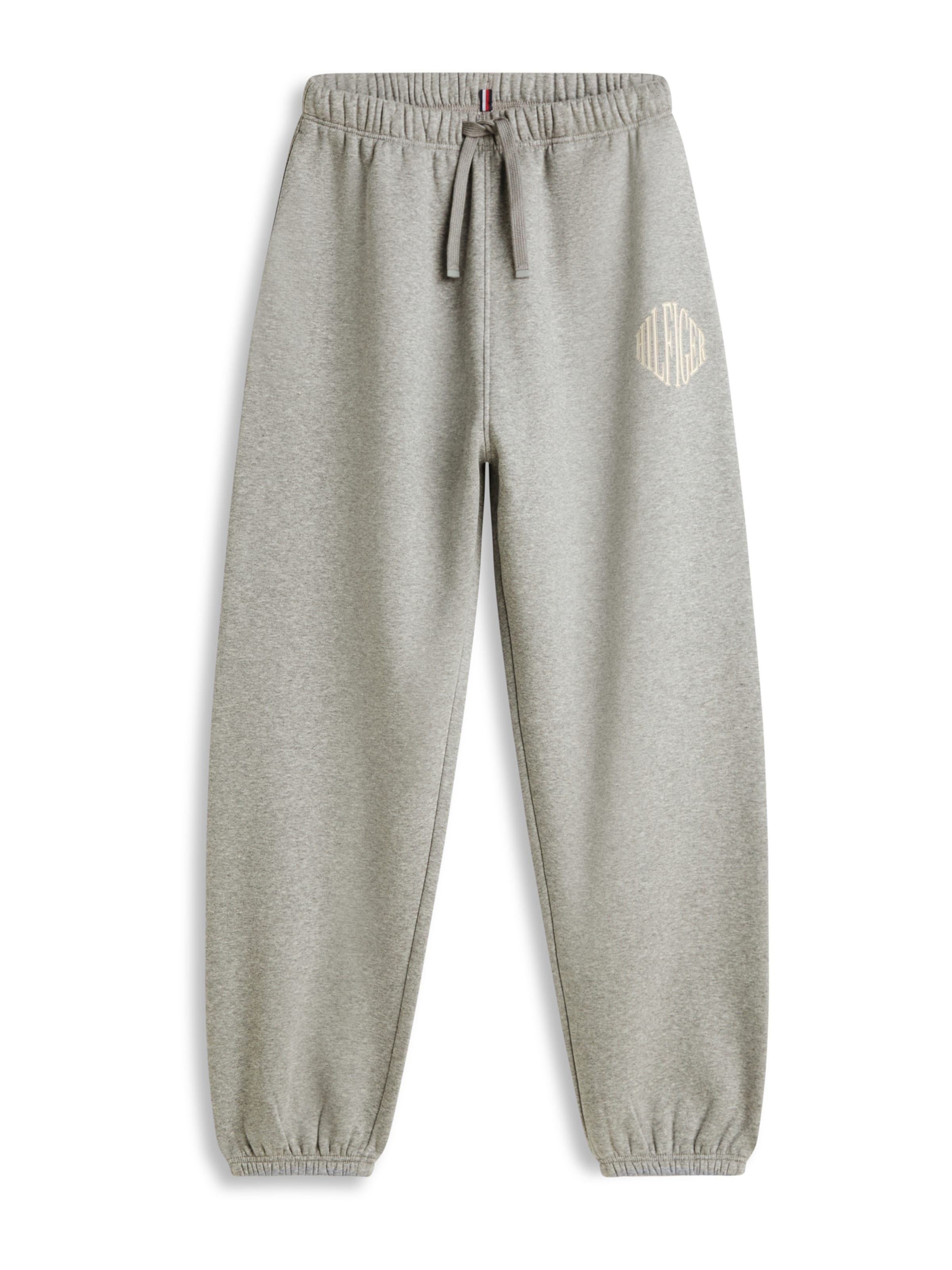 Tapered Pantaloni 'VARSITY' de la TOMMY HILFIGER pe gri: față