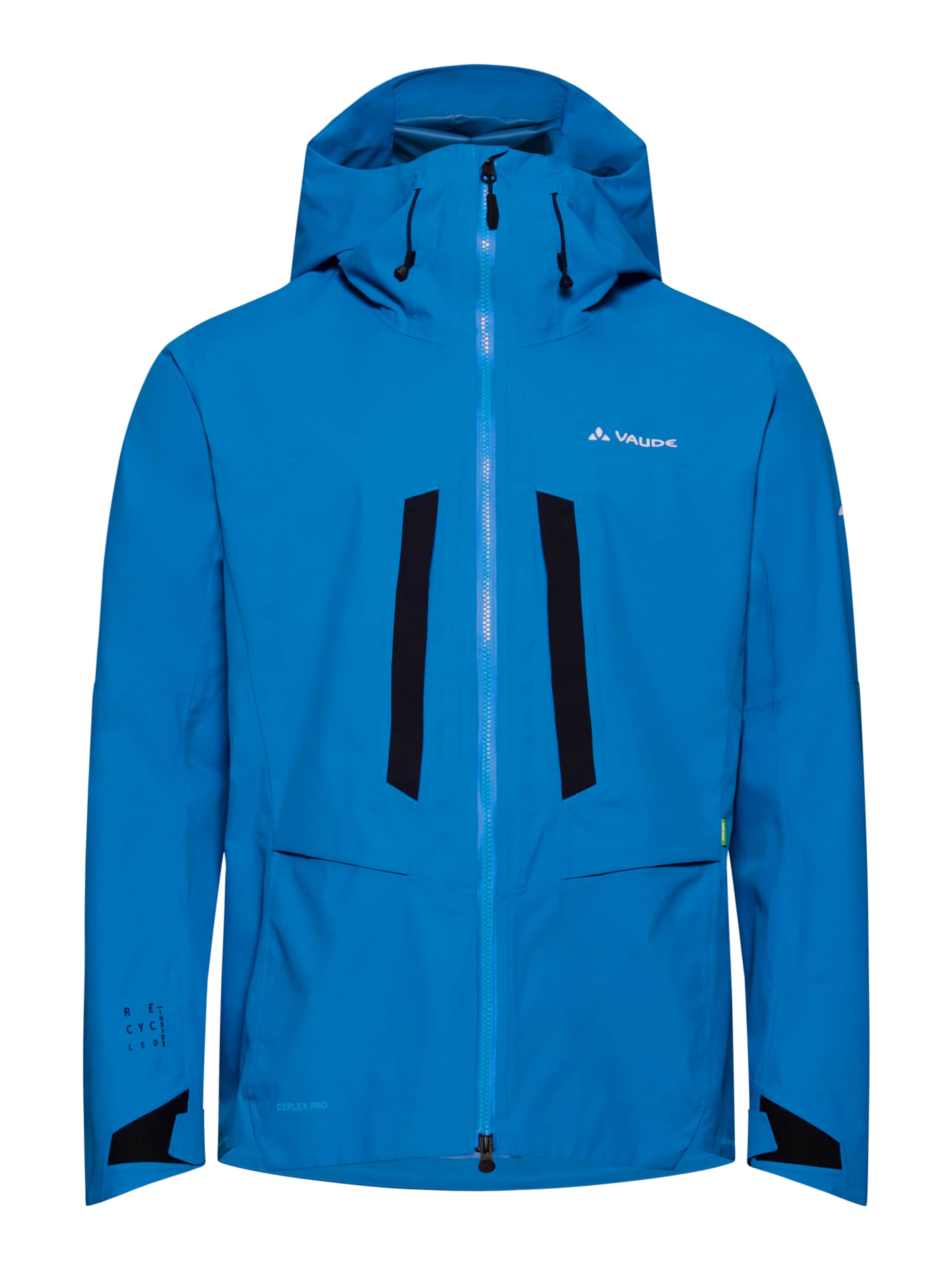 VAUDE Outdoorjacke 'Monviso' in Blau: Vorderseite