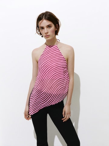 Pull&Bear Top in Roze: voorkant