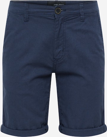 BLEND Szabványos Chino nadrág - kék: elől